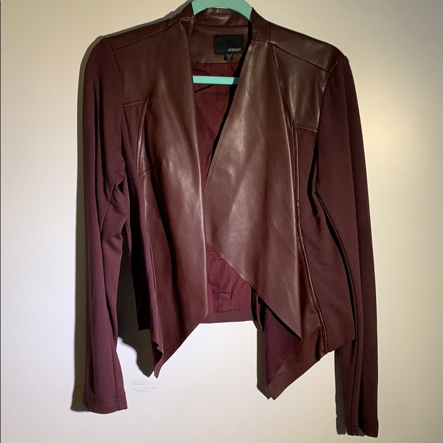 Maroon Swing Jacket